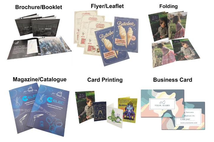 Hur hjälper tryckprodukter din marknadsföring, som: Notepad, anteckningsbok, kalender och papperspresentationsfilmapp