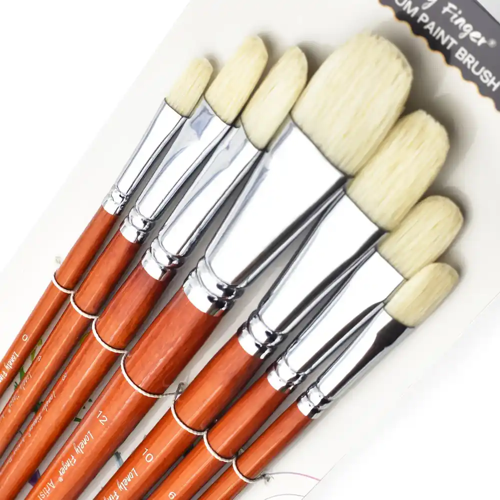 Hur borstar pensel praktiskt använda i konst?