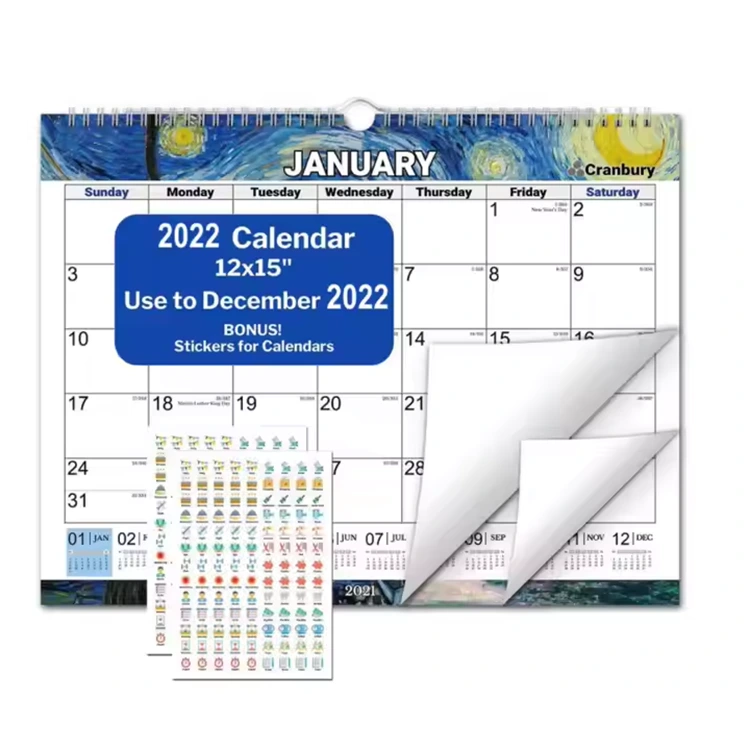 Lätt tårväggskalender