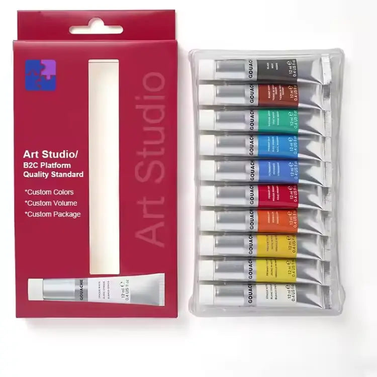Gouache -färg